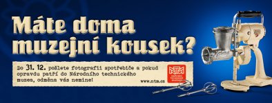 31.12. 2021 - prosince končí 3. etapa soutěže: „Máte doma muzejní kousek?“