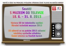 18.6.2013 - Soutěž ve výstavě 60 let televizního vysílání na území České republiky