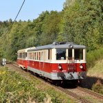 Historický motorák každou prázdninovou středu spojí Muzeum ČD se Železničním depozitářem NTM v Chomutově