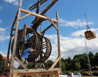 23.-24.7.2016 - Ukázky fungování středověkého dřevěného jeřábu