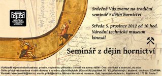 5.12.2012 - Seminář z dějin hornictví