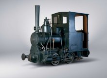 Narrow-gauged industrial tender steam locomotive XIVe no. 4 Poldi, Krauss & Cie, Munich, 1884.